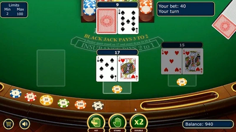 How to play a hand with a Pair with basic strategy blackjack