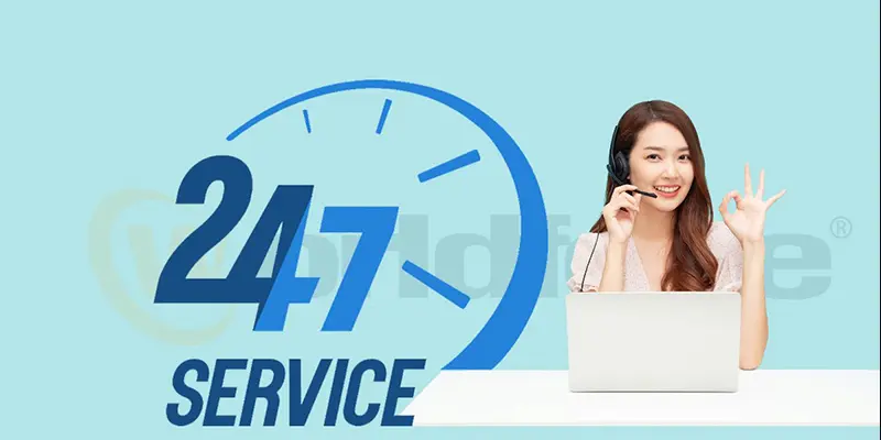 24/7 customer support